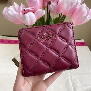 Kate Spade natalia small zip around wallet